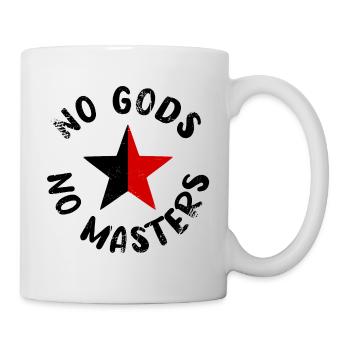 No Gods No Masters - Mug blanc - blanc - Droite
