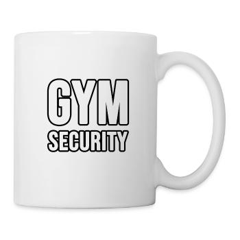 GYM Security - Mug blanc - blanc - Droite