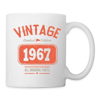 54 years vintage 1967 birthday gift 54 years - Mug - white - Right