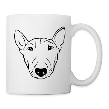 Bullterrier - Mug blanc - blanc - Droite