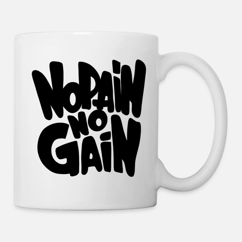 Gym Sport Kraftsport - Tasse - Weiß