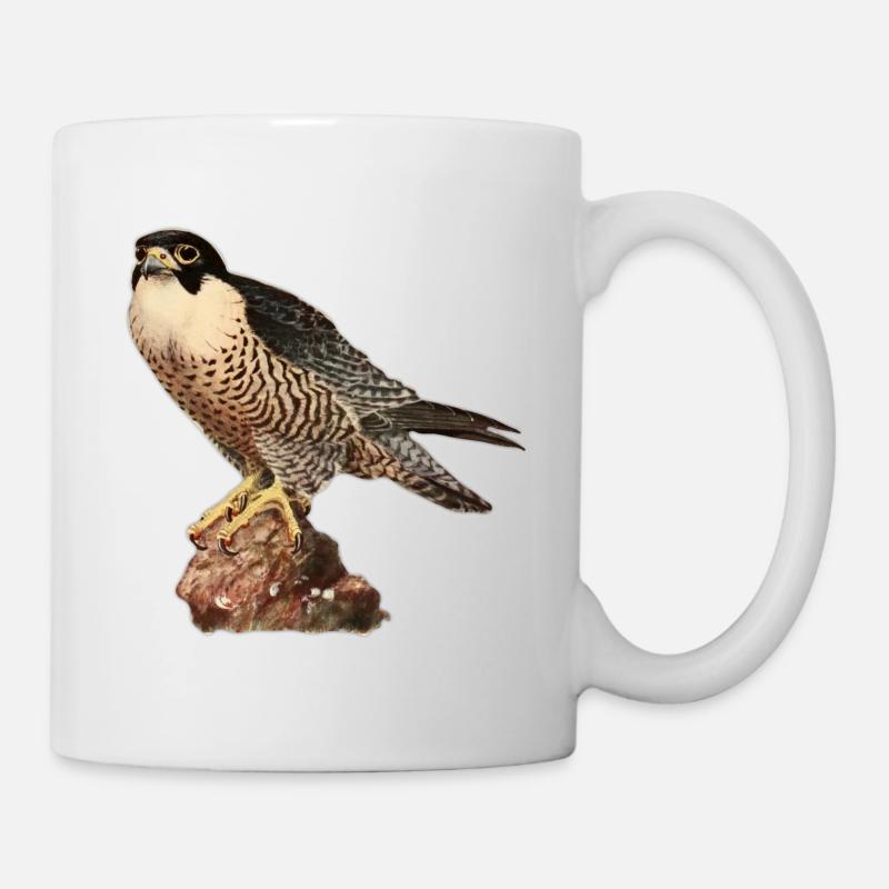 Faucon de la tour - Mug blanc - blanc