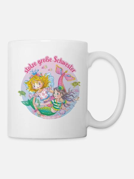 Prinzessin Lillifee Stolze Große Schwester - Tasse - Weiß