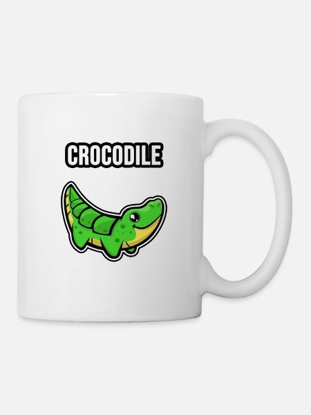 Crocodile ! Crocodile ! - Mug blanc - blanc