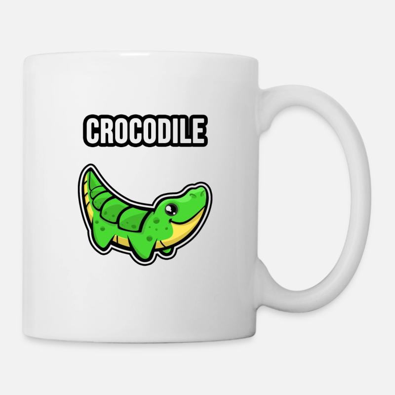 Crocodile ! Crocodile ! - Mug blanc - blanc