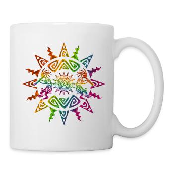 Kokopelli Duo - Sun Ornaments 2 - Mug blanc - blanc - Droite