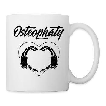 Osteopathie Osteopathen Chiropraktik Osteopath - Tasse - Weiß - Rechts