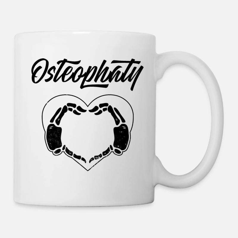 Osteopathie Osteopathen Chiropraktik Osteopath - Tasse - Weiß