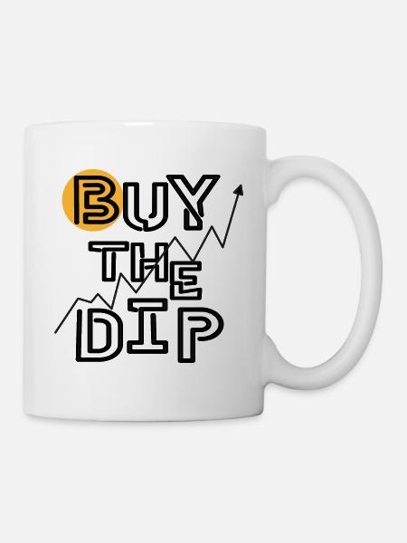 Buy the dip - Mug - white