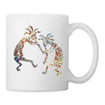 Kokopelli Musicans Friends Duo 4 - Mug - white - Right