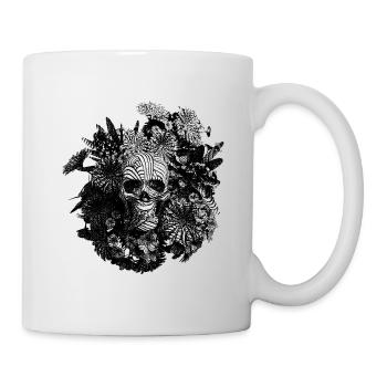 Engraved Skull - Mug - white - Right
