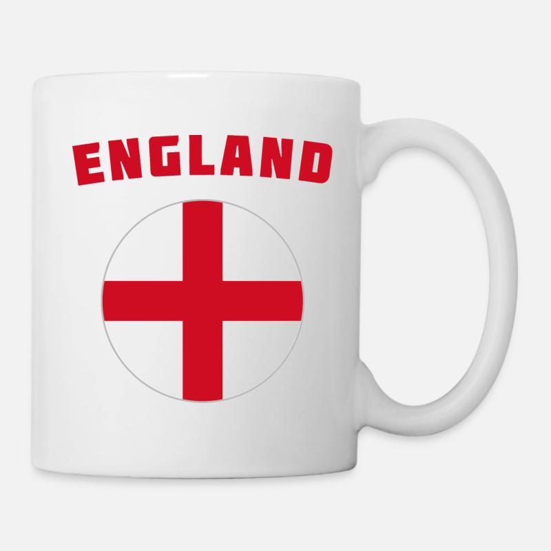 England Flag Jersey - Mug - white