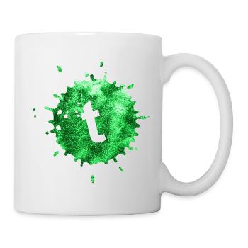 fleck vert t - Mug blanc - blanc - Droite