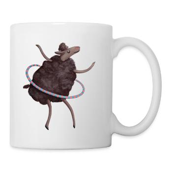 Sheep Hula hup - Mug - white - Right