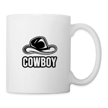 Cowboy Hat - Mug - white - Right