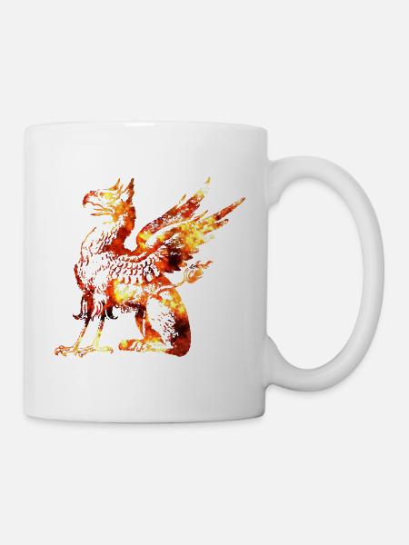Dragon - Mug blanc - blanc