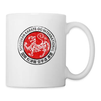 Karaté Shotokan Logo Arts Martiaux Gym MMA - Mug blanc - blanc - Droite