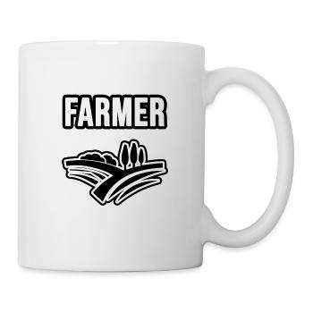Farmers, farmers and farmers - Mug - white - Right