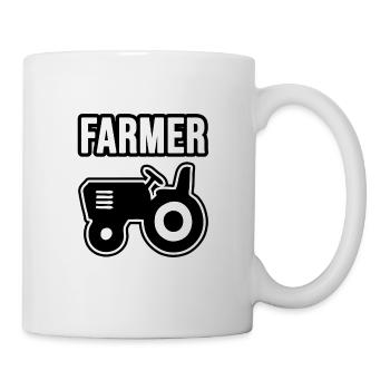 Farmer, farmer and farmer - Mug - white - Right