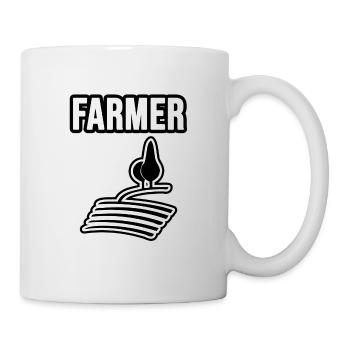 Farmer, farmer and farmer - Mug - white - Right
