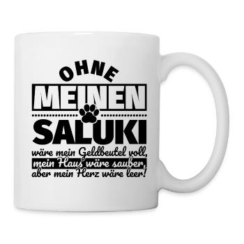Saluki Hund Geschenke - Tasse - Weiß - Rechts