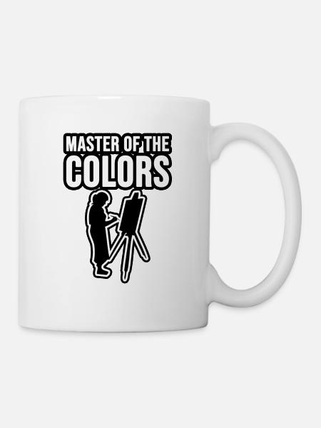 Masters of Colors and Artists - Mug - white