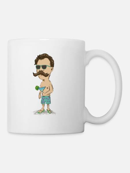Nietzsche - Tasse - Weiß
