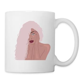 Sexy girl - Mug - white - Right