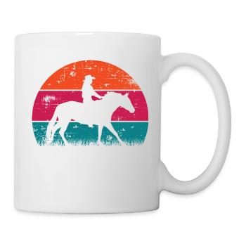 Life Is Better With Horses Design Horsing Shirt - Mug - white - Right