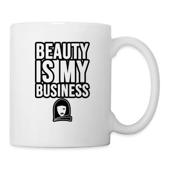 Beauty is my Business - Tasse - Weiß - Rechts