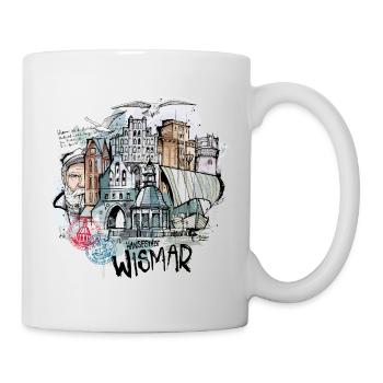 Hanseatic City of Wismar - Mug - white - Right