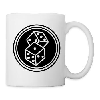 Dice Casino Symbol - Mug - white - Right