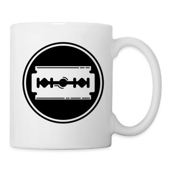 Razor Blade Icon Icon - Mug - white - Right