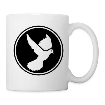 Dove symbol - Mug - white - Right