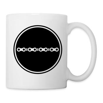 Bicycle Chain - Mug - white - Right