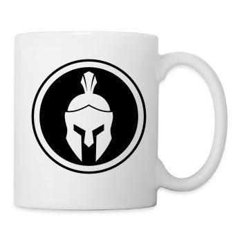 Casque Spartan - Mug blanc - blanc - Droite