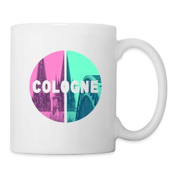 Cologne Cathedral Cologne Germany City Skyline - Mug - white - Right