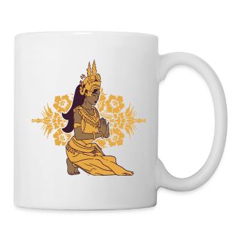 Cambodia Tradition Dance Khmer Apsara I Gift - Mug - white - Right