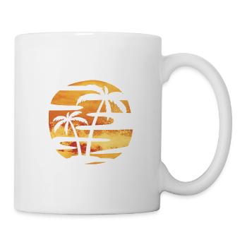 Los Angeles LA Kalifornien USA Amerika Sommer - Tasse - Weiß - Rechts