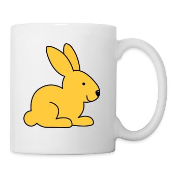 Cute Rabbit Rabbit Children Women Men - Mug - white - Right