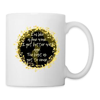 Adrian Ivashkov and Sydney Sage Quote RichelleMead - Mug - white - Right