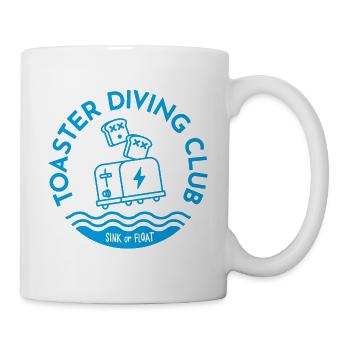 TOASTER DIVING CLUB - Mug - white - Right