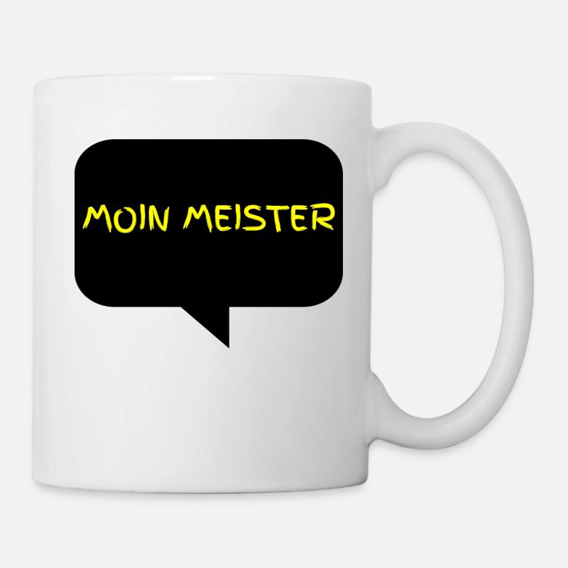 MOIN MEISTER - Tasse - Weiß