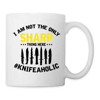 Knife Collector Designs Messerfan Knife Maker - Mug - white - Right