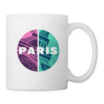 Paris France City Skyline Home Love - Mug - white - Right