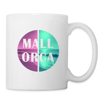 Mallorca Summer Sun Beach Sea Palms Party - Mug - white - Right