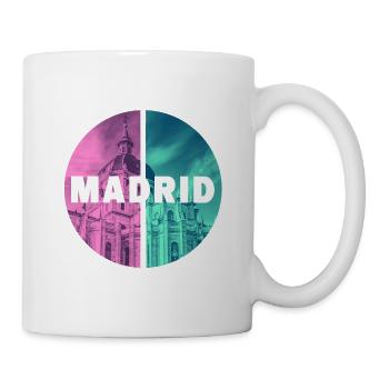 Madrid Espagne Ville Skyline Accueil Amour - Mug blanc - blanc - Droite