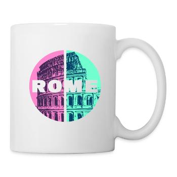 Rome Rome Italy City Skyline Holiday Home Love - Mug - white - Right