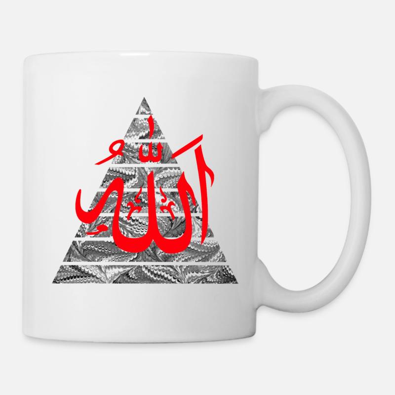 allah red - Mug - white