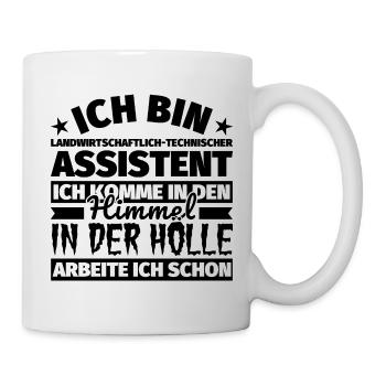 Landwirtschaftlich-technischer Assistent Geschenk - Tasse - Weiß - Rechts